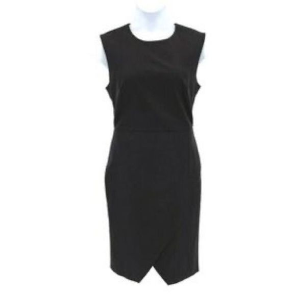 Banana Republic Black Asymmetrical Dress - Picture 2 of 12
